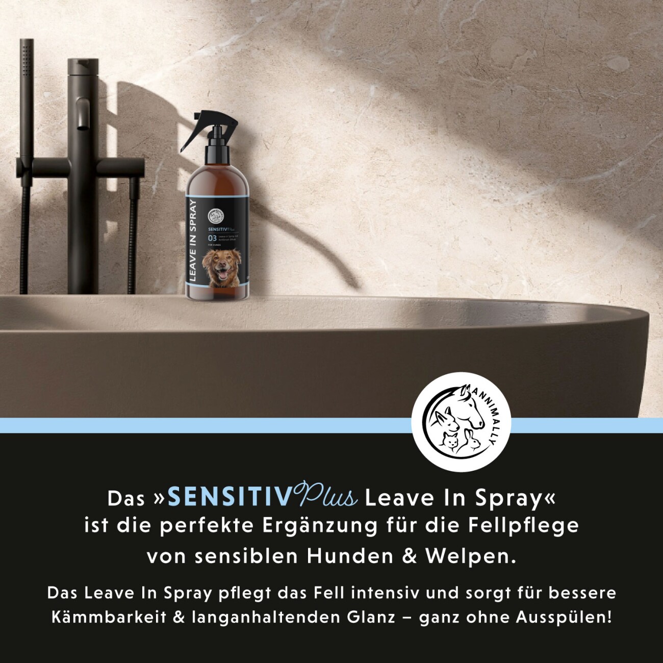 Annimally Leave In Spray Sensitiv Plus
