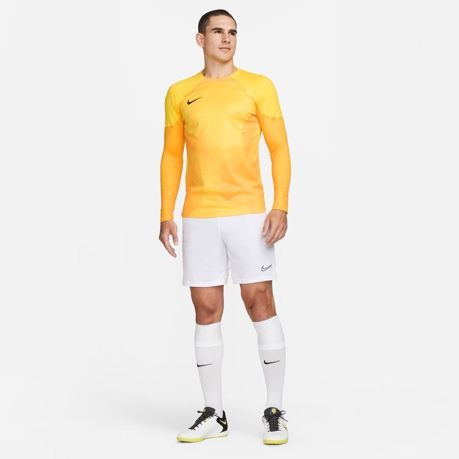 Nike Maillot de Gardien Dri-FIT ADV Gardien IV Manches Longues - Jaune/Jaune Doré/Noir