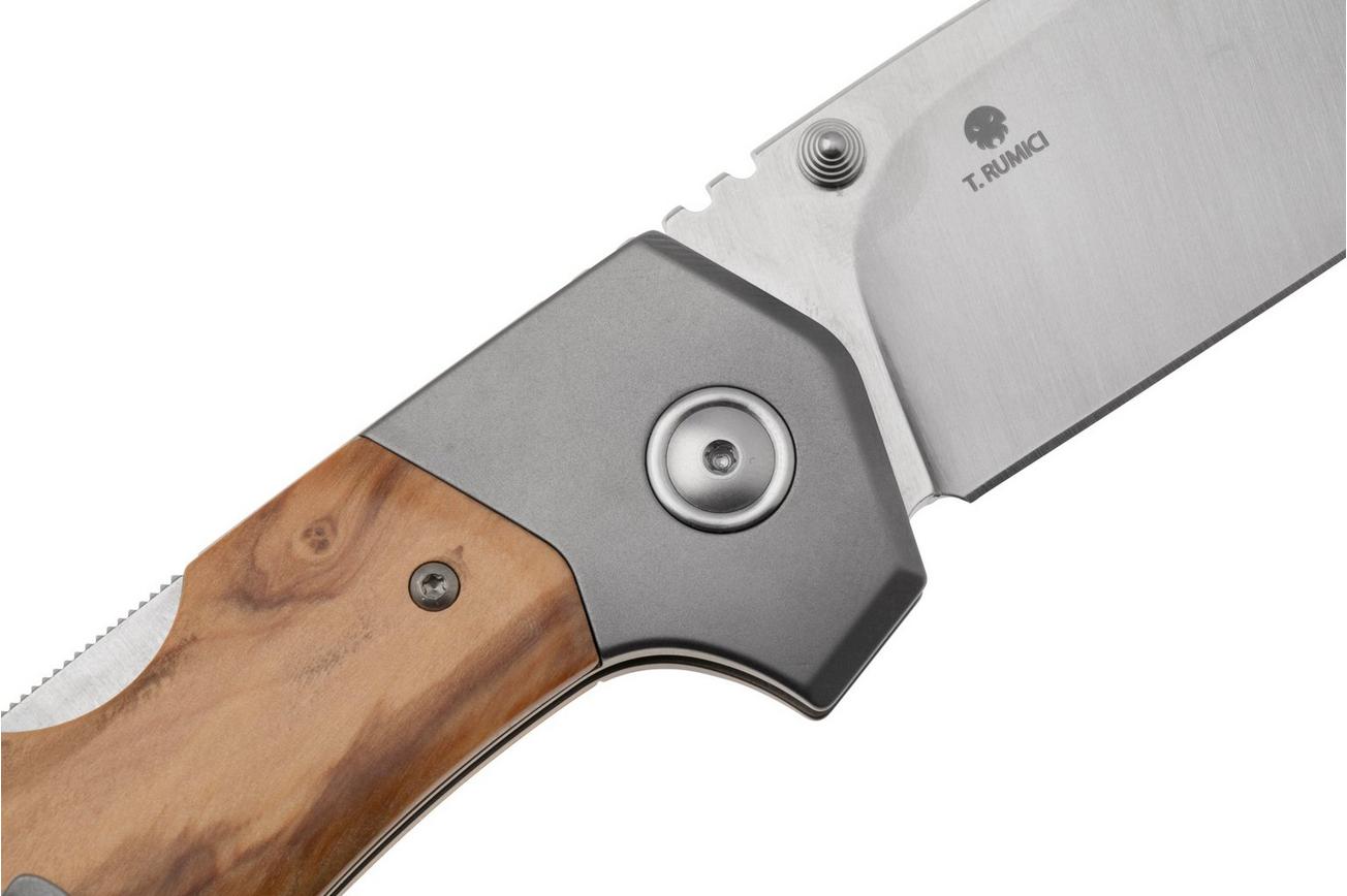 MKM Hero MK HR-OT Satin Olive wood, zakmes