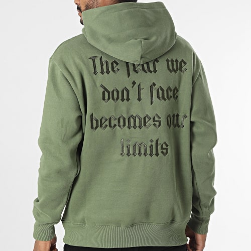 Sweat Capuche M22976PSW Vert