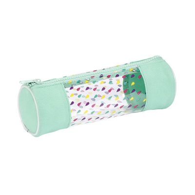 Trousse ronde Raindrop - 1 compartiment - vert - Viquel