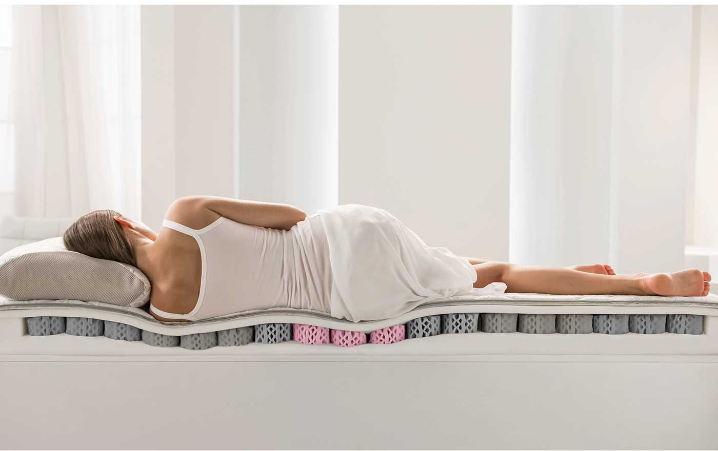 OCTAsleep Komfortschaummatratze »Octasleep Smart Matress« 18 cm hoch 1 Stk. tlg. Innovative Schaumfedern mit neuartigem Komforterlebnis