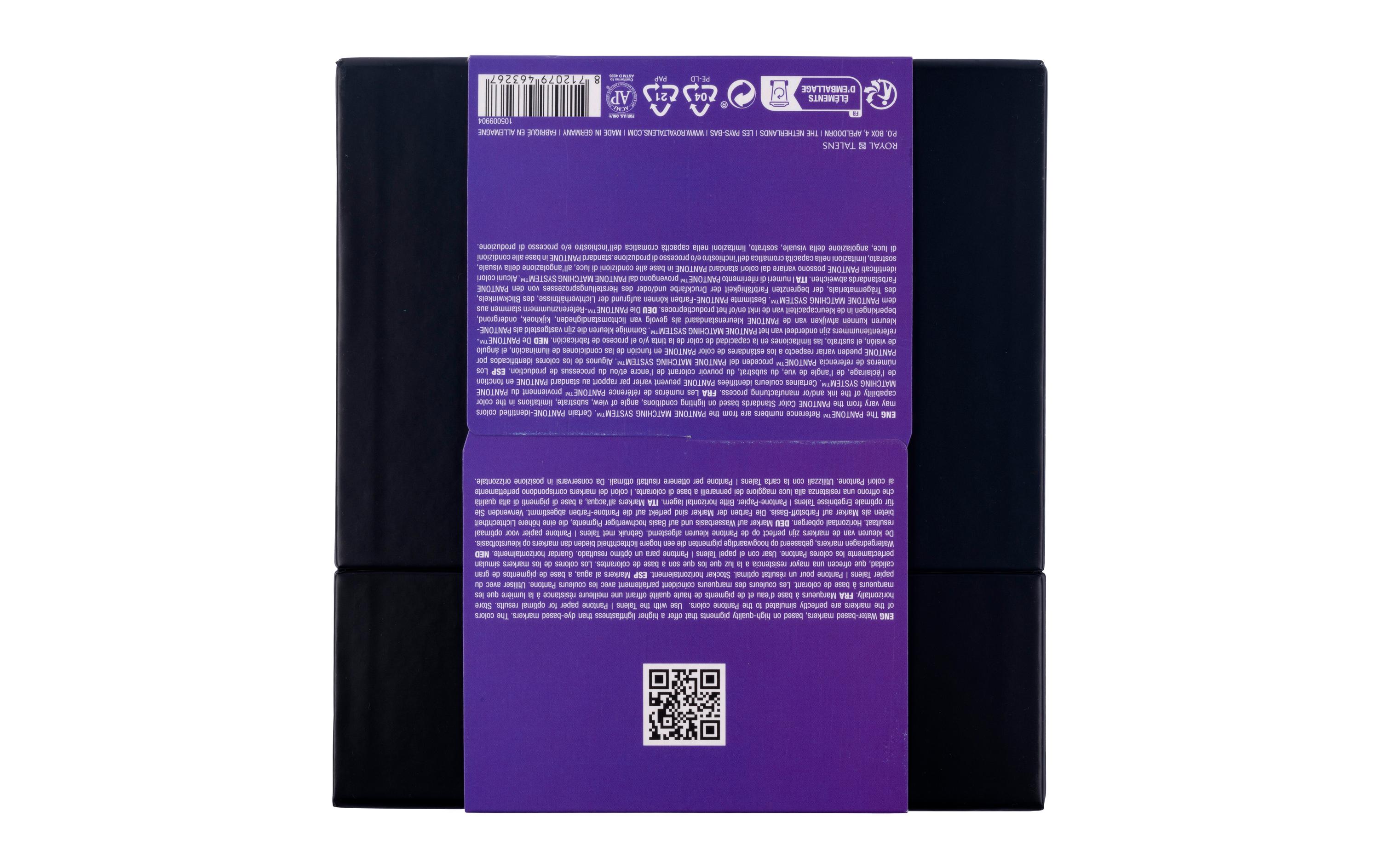 Pantone Marker Set 9x ViolettWasserbasierte Marker