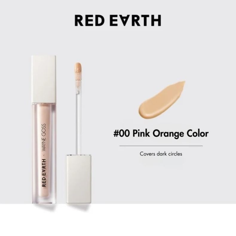 RED EARTH - Hydraterende Converage Light Concealer - 3 kleuren