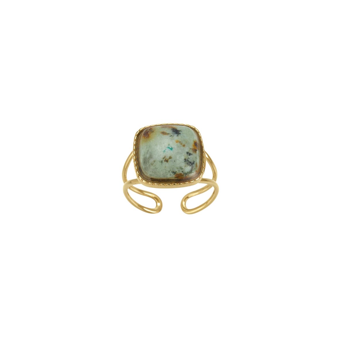 Bague Cancun Pierres pin Africain