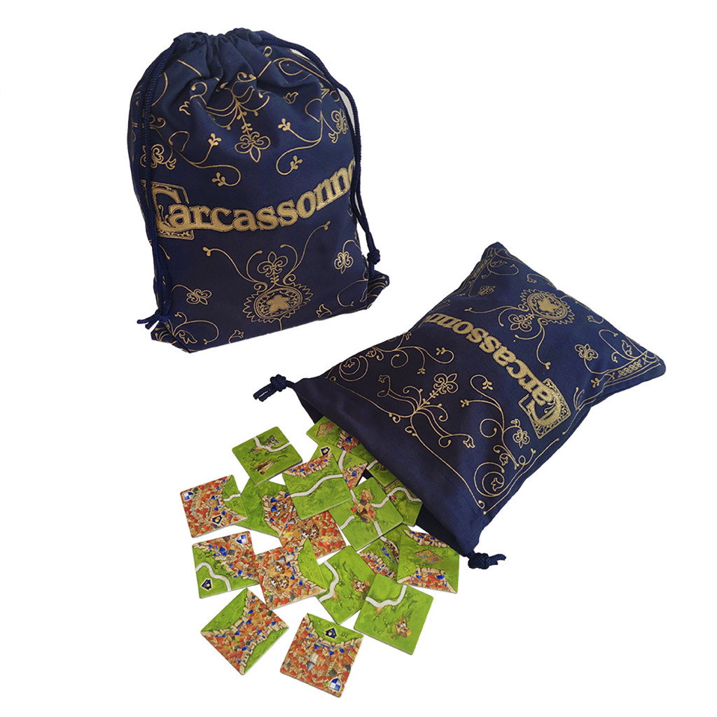 Carcassonne: Petit Sac en Tissu Motif Anniversaire