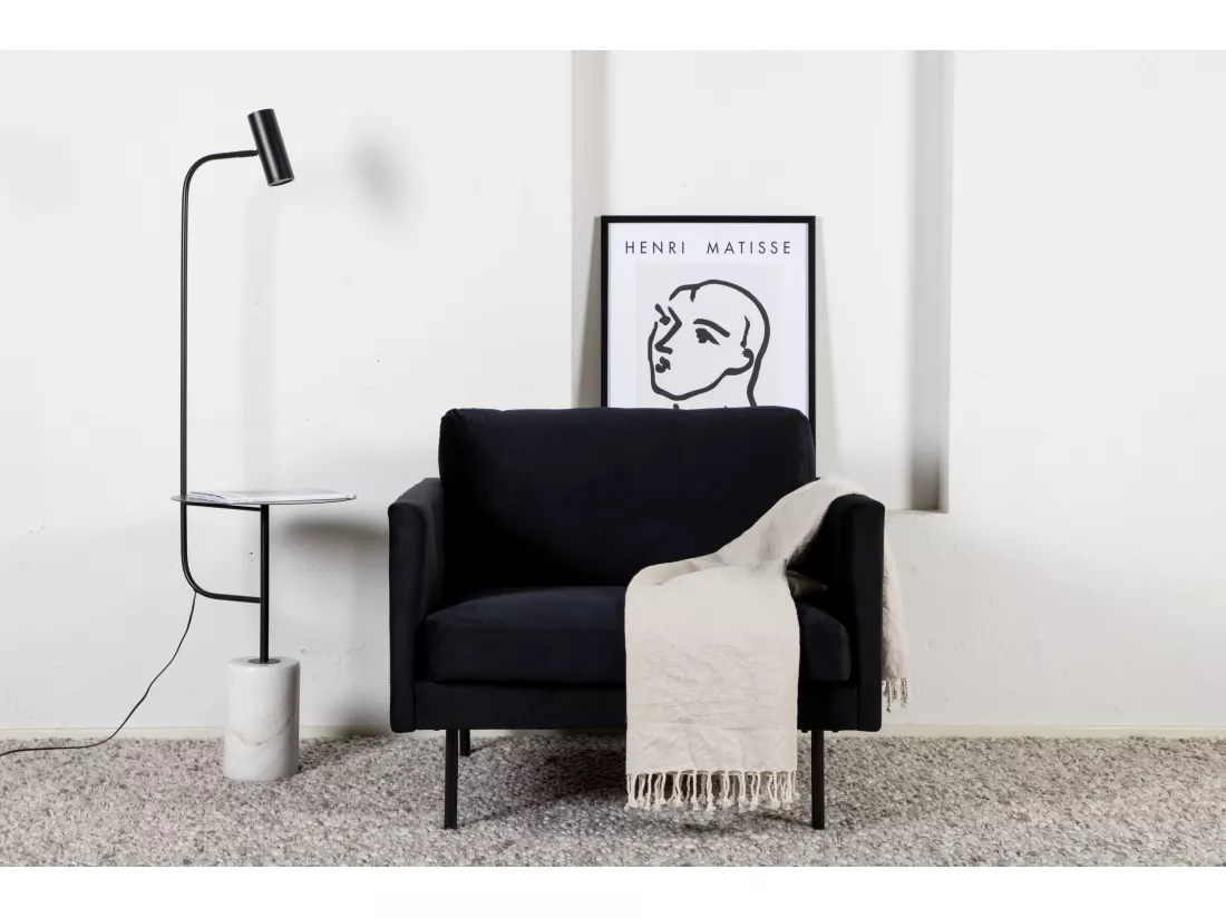 Fauteuil ZOOM AC 1NOS 95x84x80 Noir