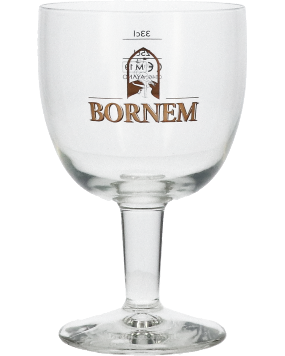 Bornem Bierbokaal Goud Logo 33 cl