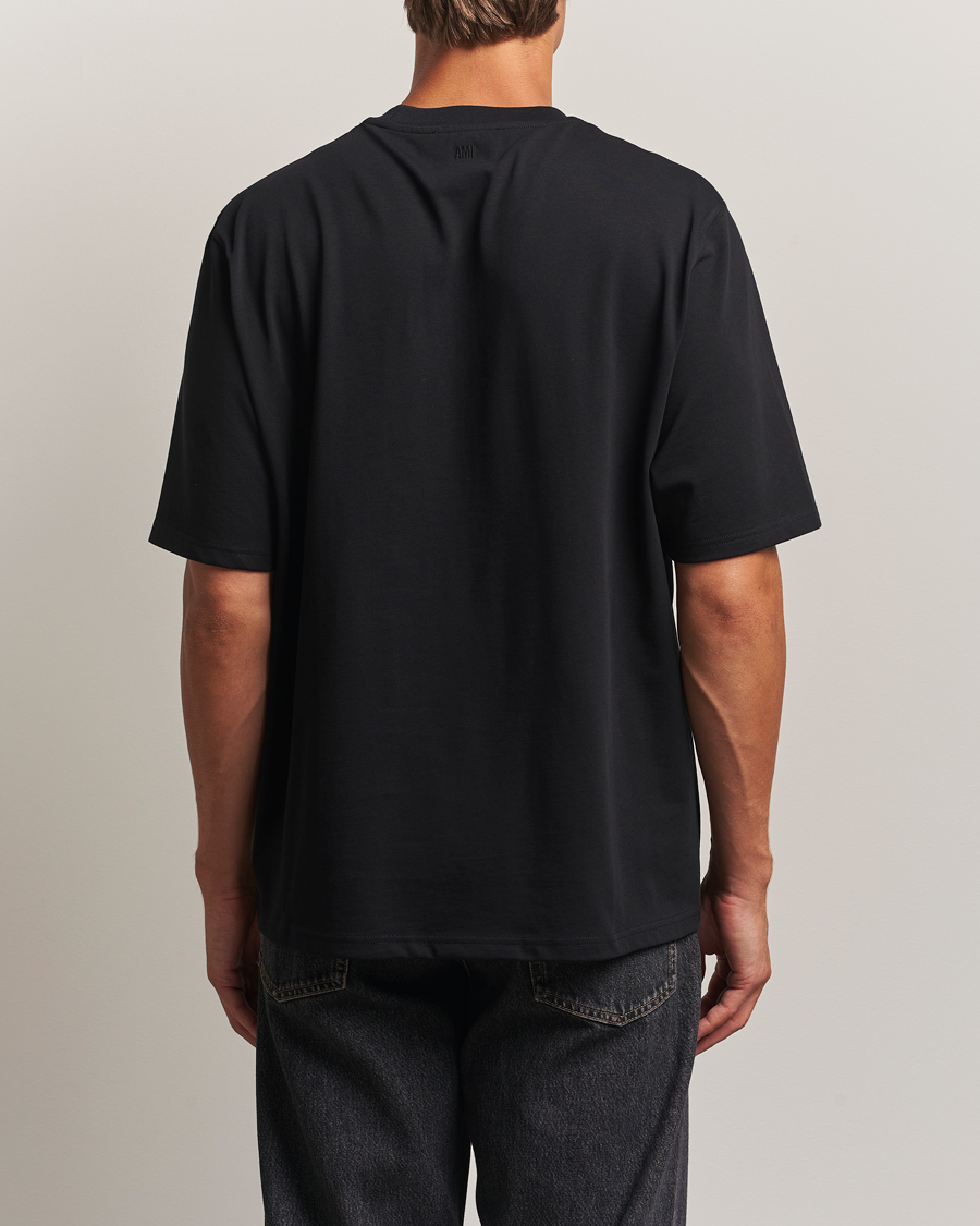 AMI Tonal Heart Logo T-Shirt Black