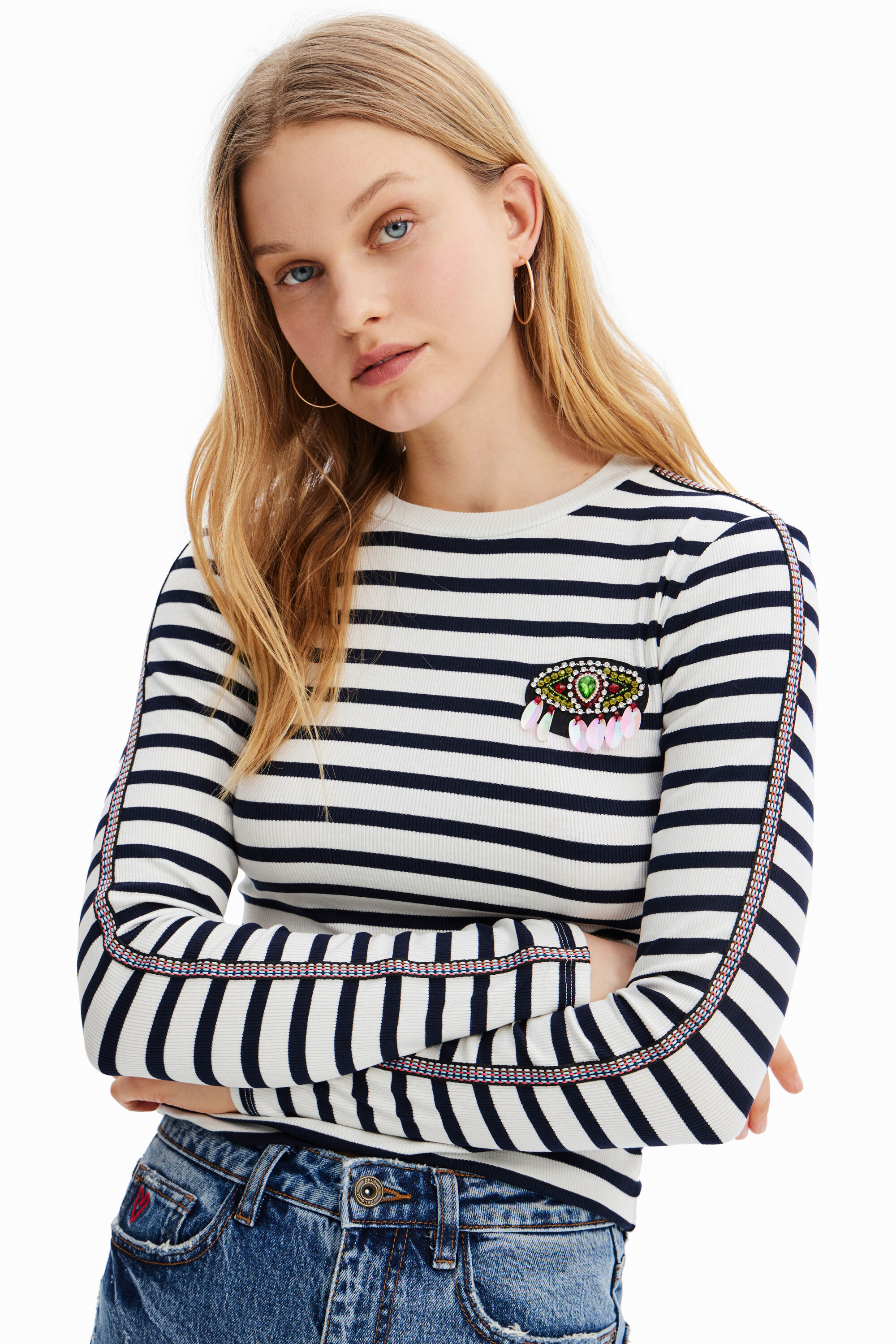 T-shirt rayures
