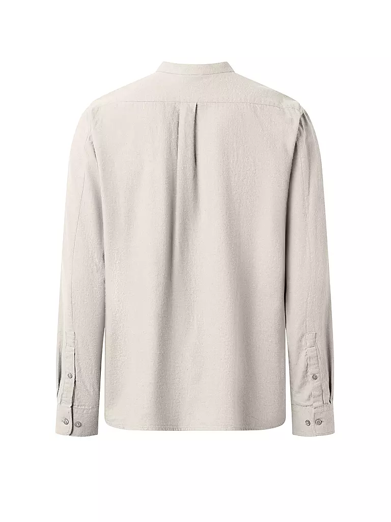 KNOWLEDGE COTTON APPAREL Flanellhemd  beige