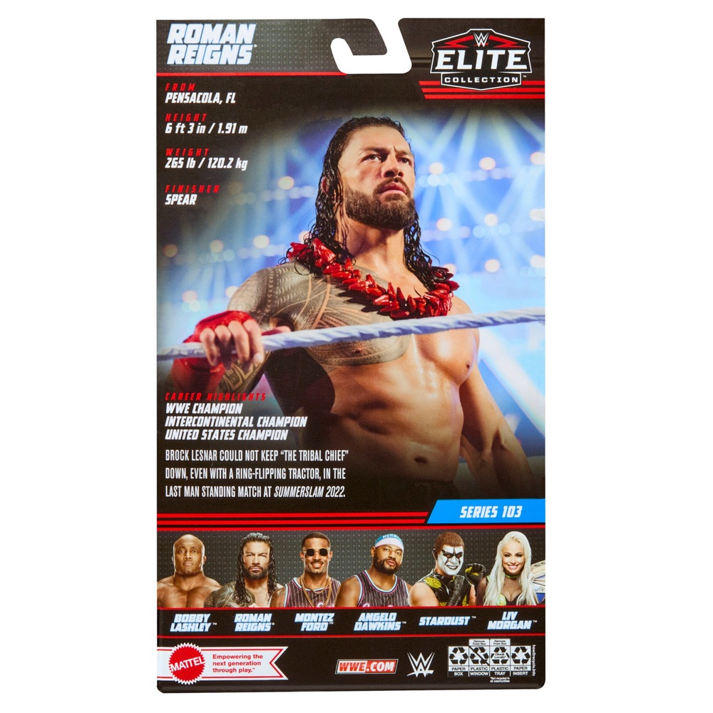 WWE Elite Series 103 Roman Reigns Actionfigur