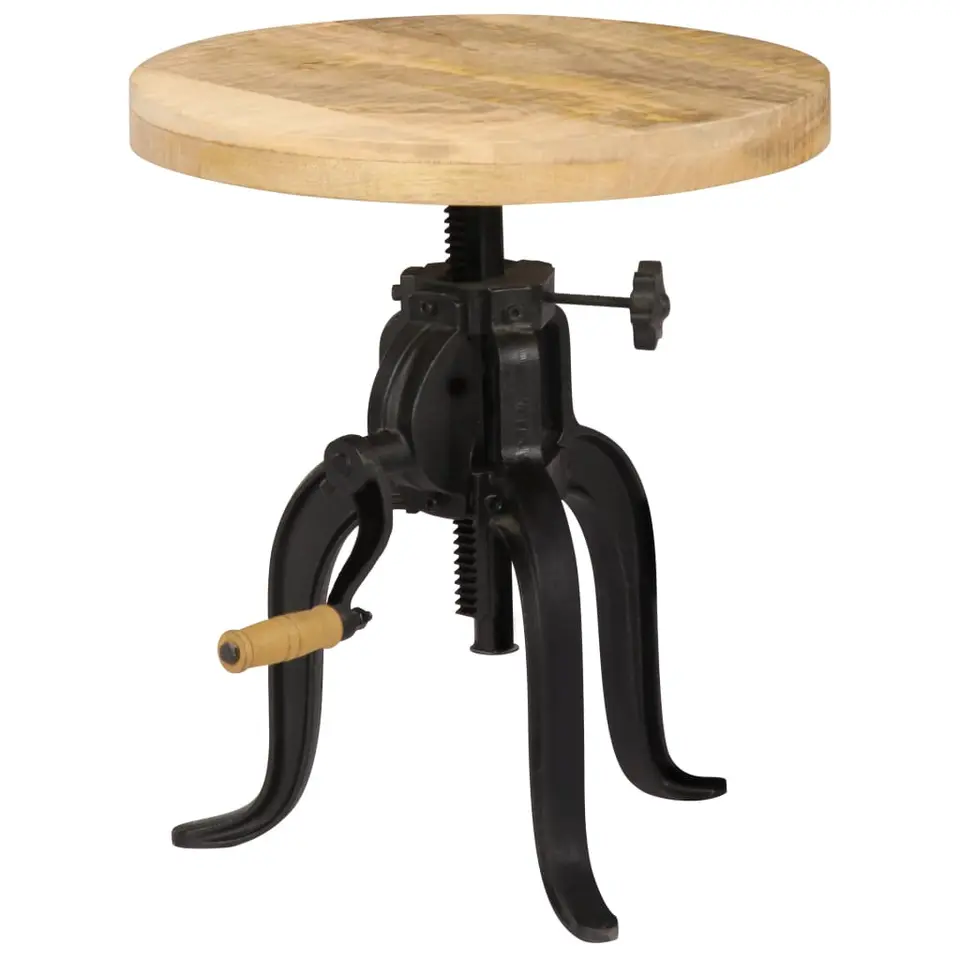 vidaXL - Bijzettafel - Bruin - Hout