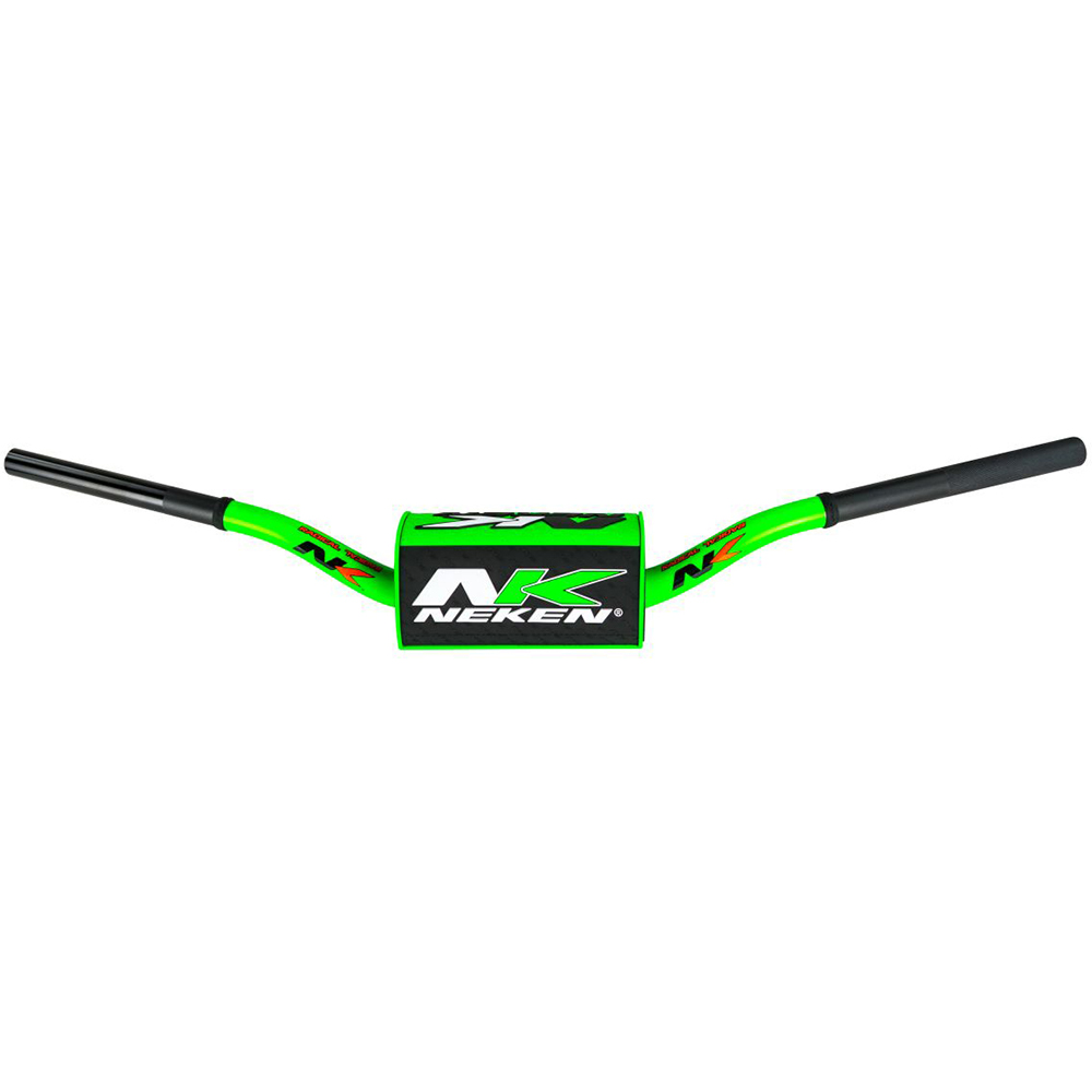 Neken - Guidon Original RMZ - diamètre variable design conique Vert / Noir