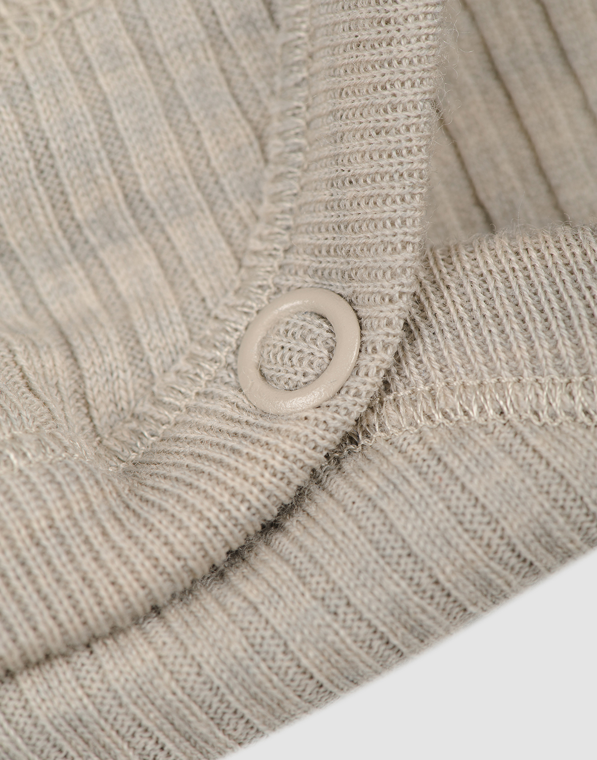 Romper zonder mouw van merinowol voor baby's