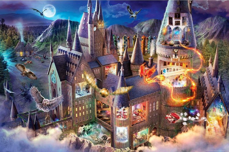 Hogwarts - Legpuzzel - 3000 Stukjes - 121 x 80 cm - Hoogwaardige Afwerking