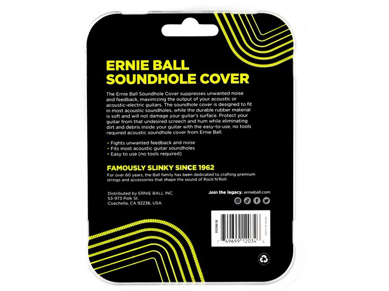 Ernie Ball 4276 Soundhole Cover 103 mm Standard-Schalllochabdeckung