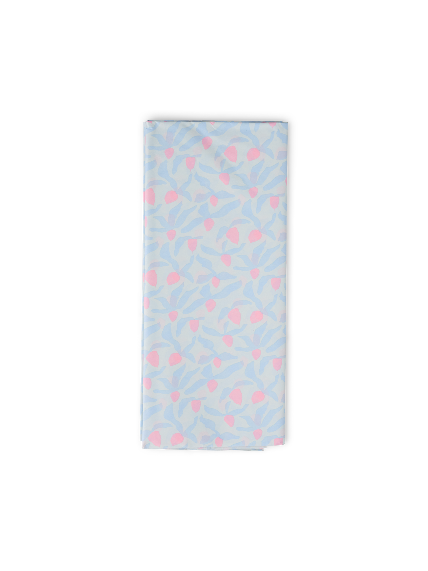 Silkepapir | Papir. 50 x 60 cm. 4 ark. | Misty Blue, Off White