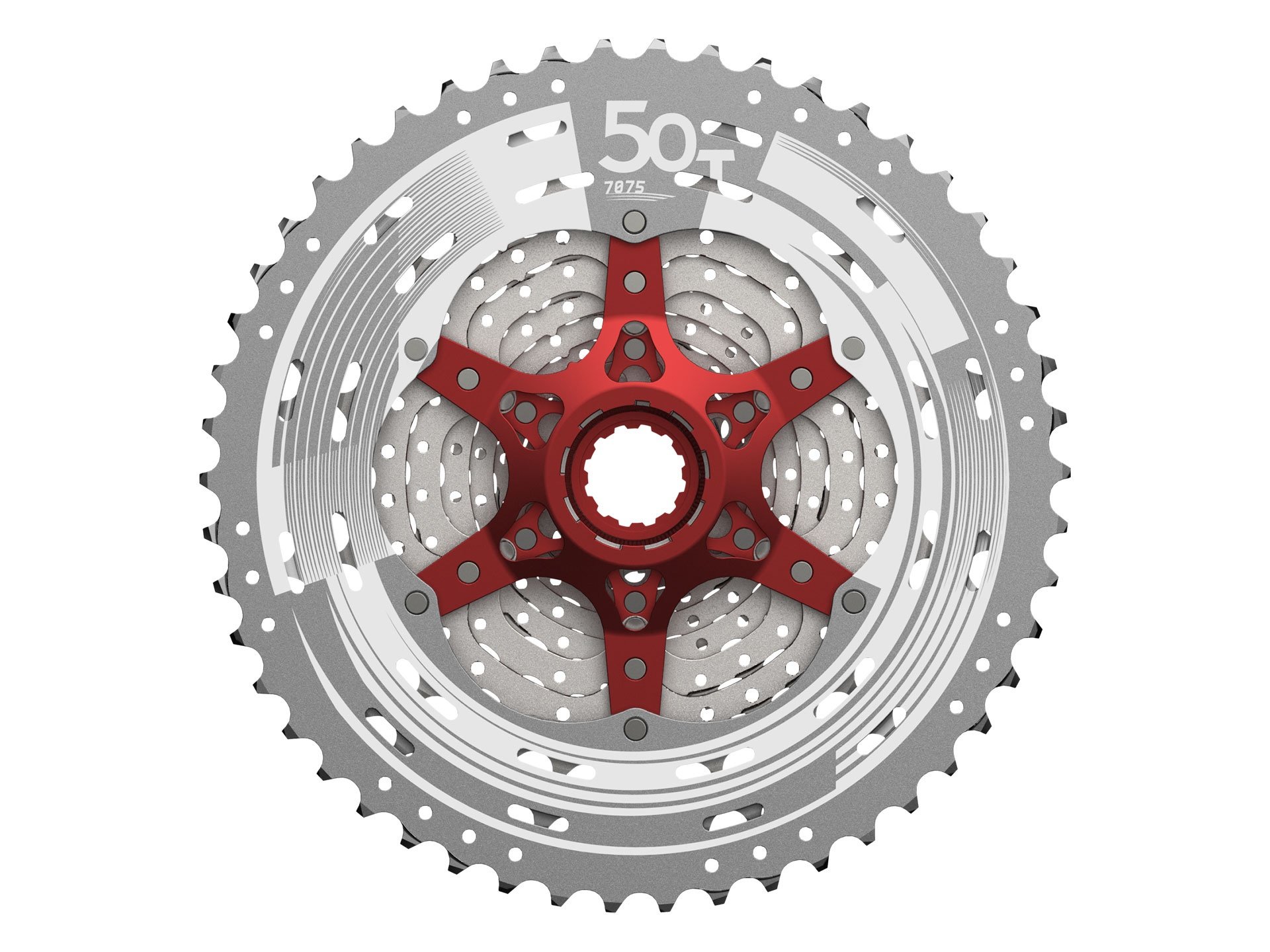 SunRace MX80 kassette 11 speed 11-50t Sølv