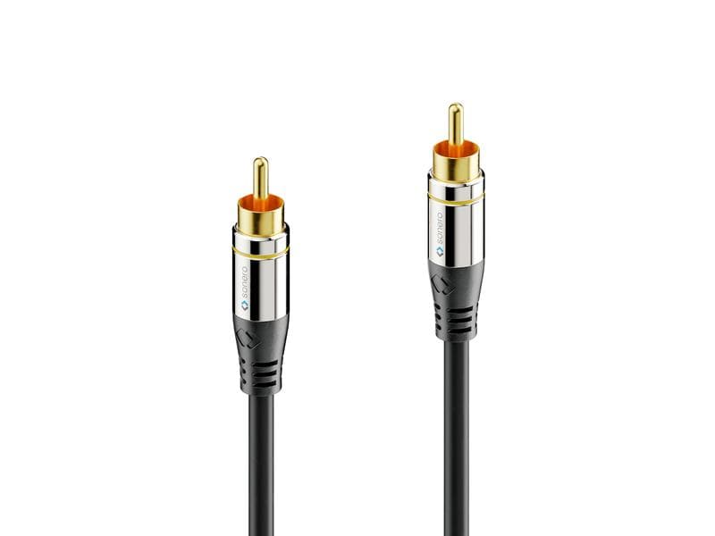 sonero Audio-Kabel Cinch - Cinch 1 m Sonero Cinch auf Cinch Audio Kabel
