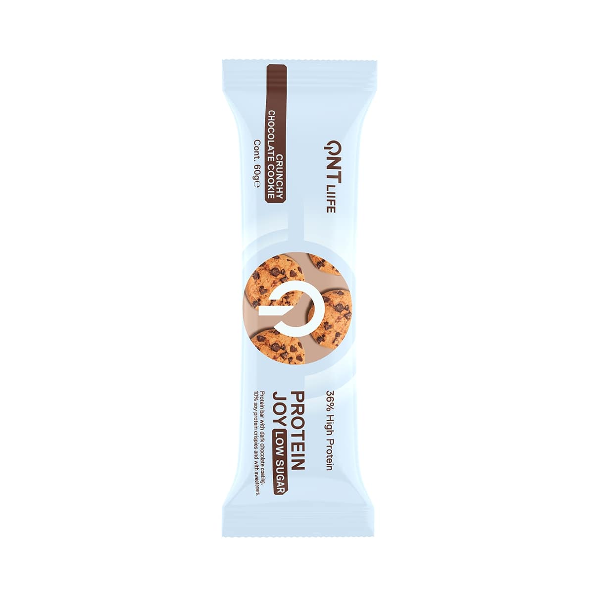 QNT 36% Protein Joy Bar Low Sugar<br>60 g, Cookie&Cream