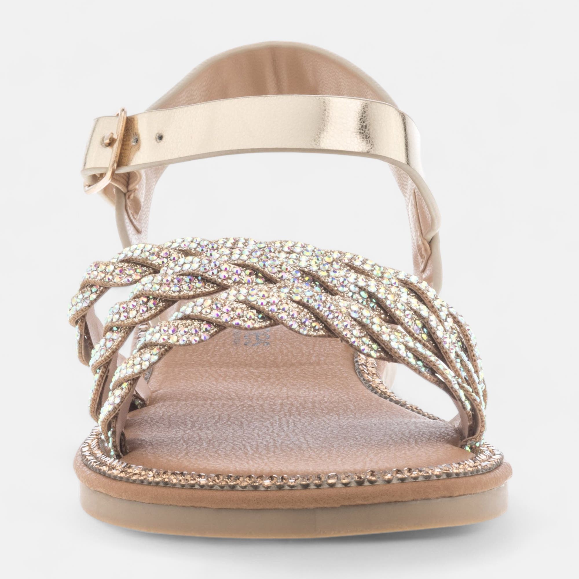 Nu-pieds Fille or