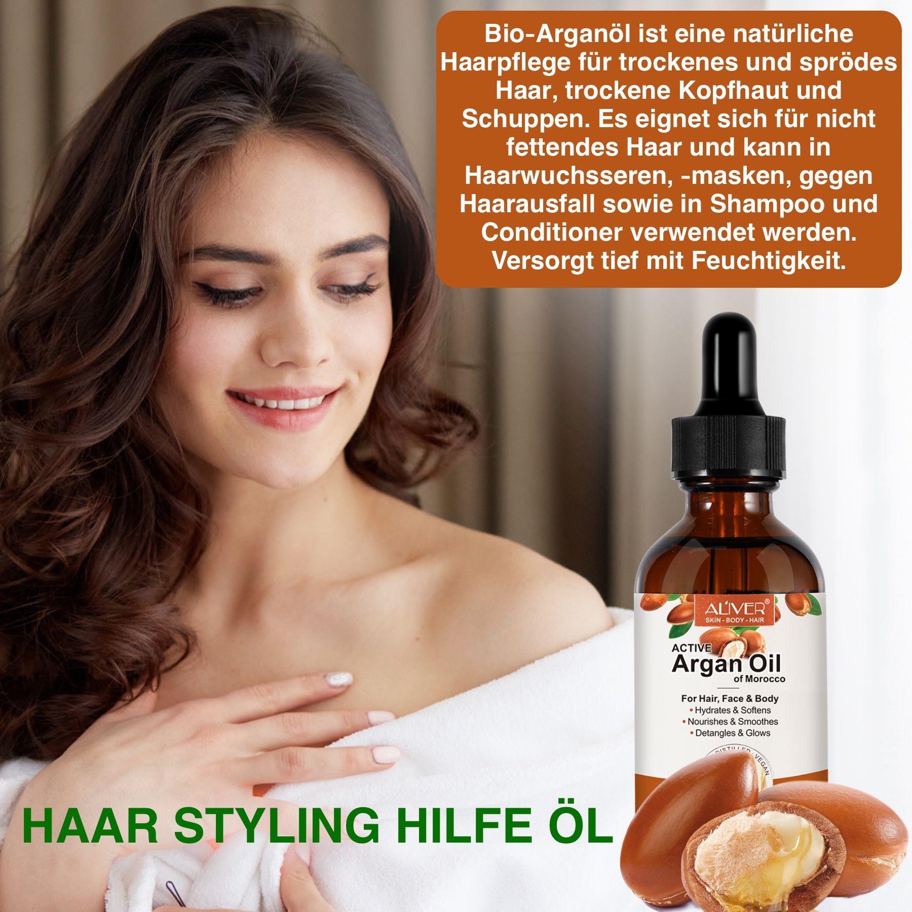 ALIVER Argan Haaröl