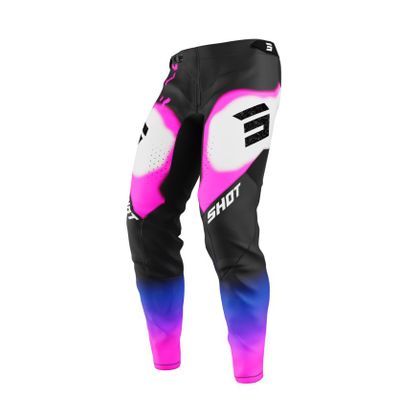 Pantalon cross Shot AEROLITE - ASTRAL 2025 - Bleu / Rose