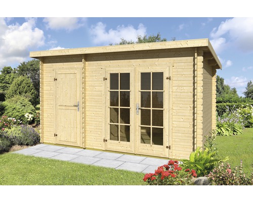 Belmont 2 tuinhuis inclusief vloer, 465 x 318,9 cm, naturel