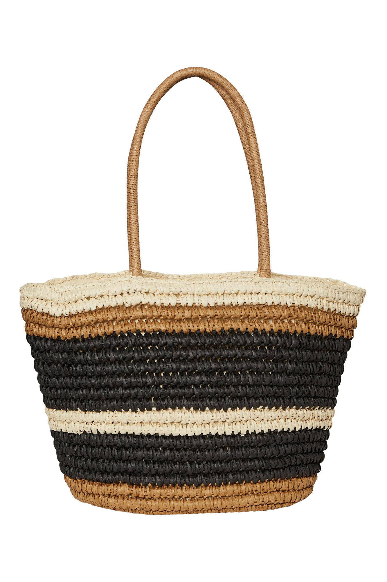 Bolso de paja - Marrón