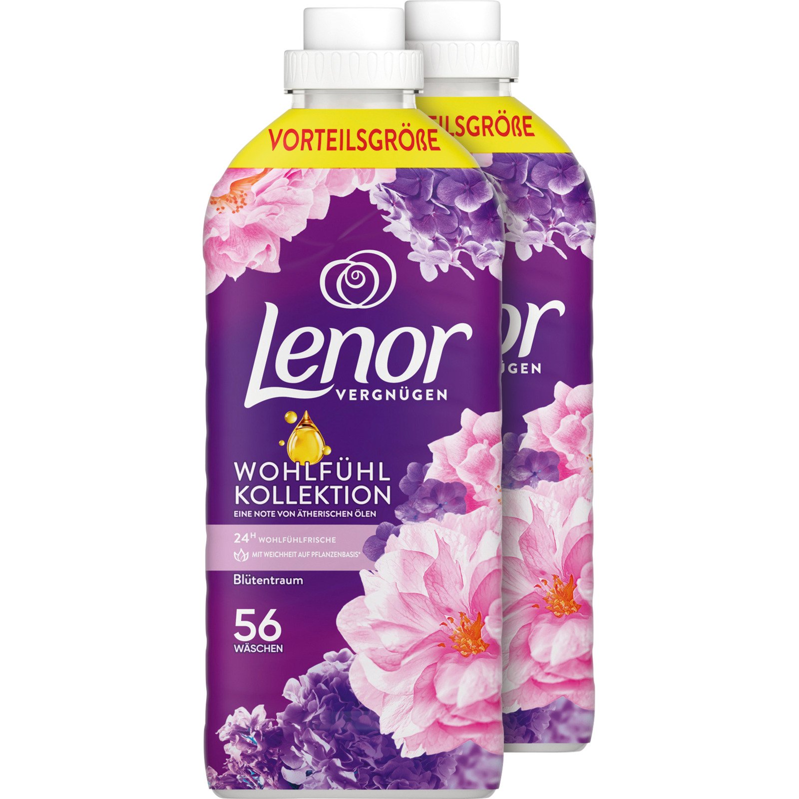 Lenor Weichspüler Amethyst Blütentraum 2 x 56 Waschgänge
