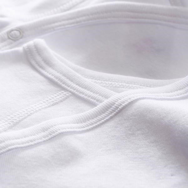 Kryds Bodies 2-Pak White - Petit Bateau → Luksusbaby.dk