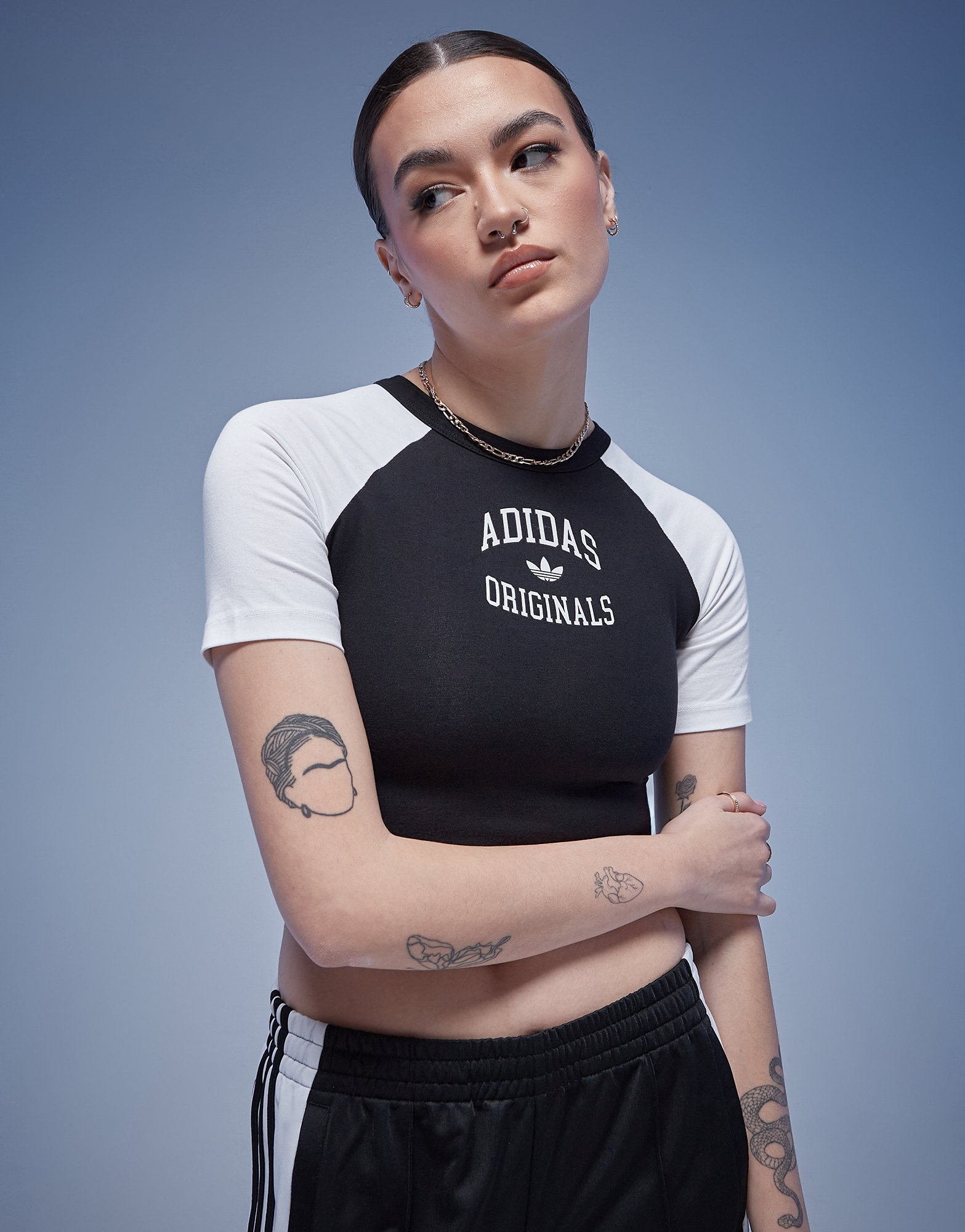 adidas Originals T-shirt Varsity Slim Femme