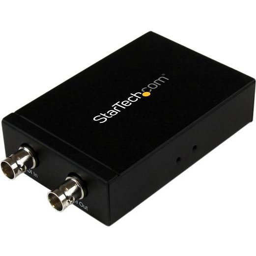 StarTech.com Convertisseur 3G SDI vers HDMI avec sortie SDI en boucle jusqu'à 230m - Noir