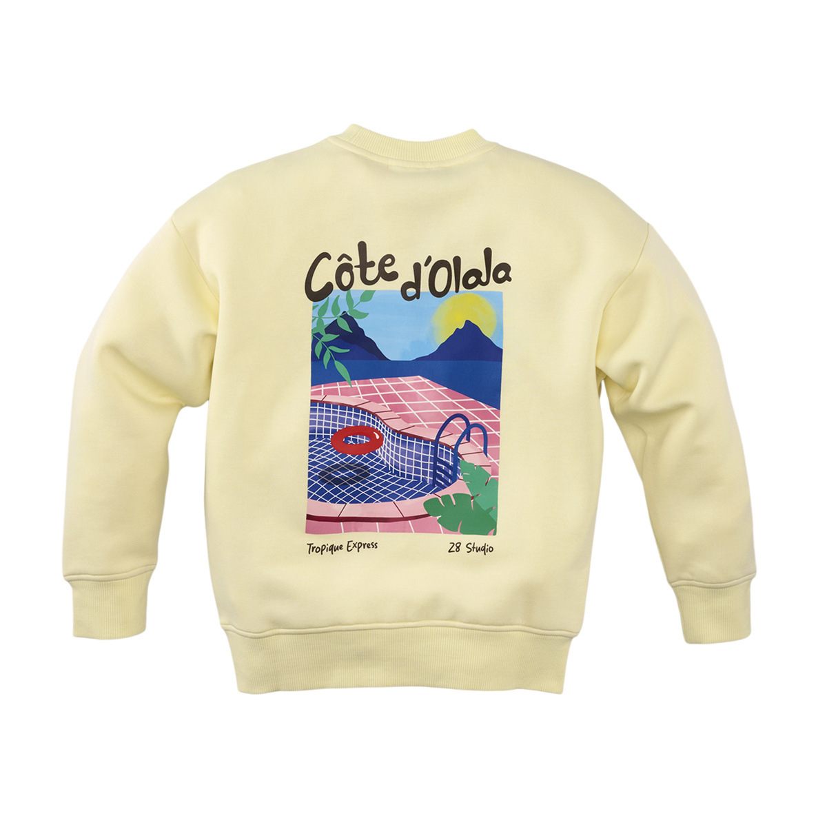 Z8 kids Z8 kids sweater Xavi  silly citron