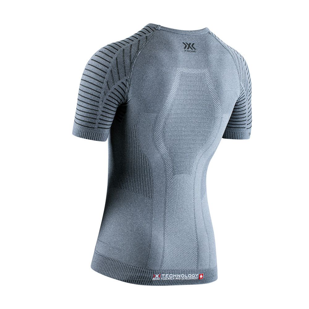 X-Bionic INVENT 4.0 - Sous-couche Homme grey melange/anthracite