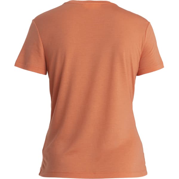 T-shirt randonnée ICEBREAKER W MERINO CORE SS TEE PLUME EMBER