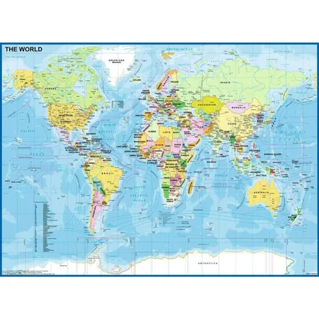 Ravensburger Kinderpuzzle XXL Die Welt, 200 Teile