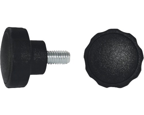 Stergreepschroef Ø 40 mm M10x14 zwart, 10 stuks