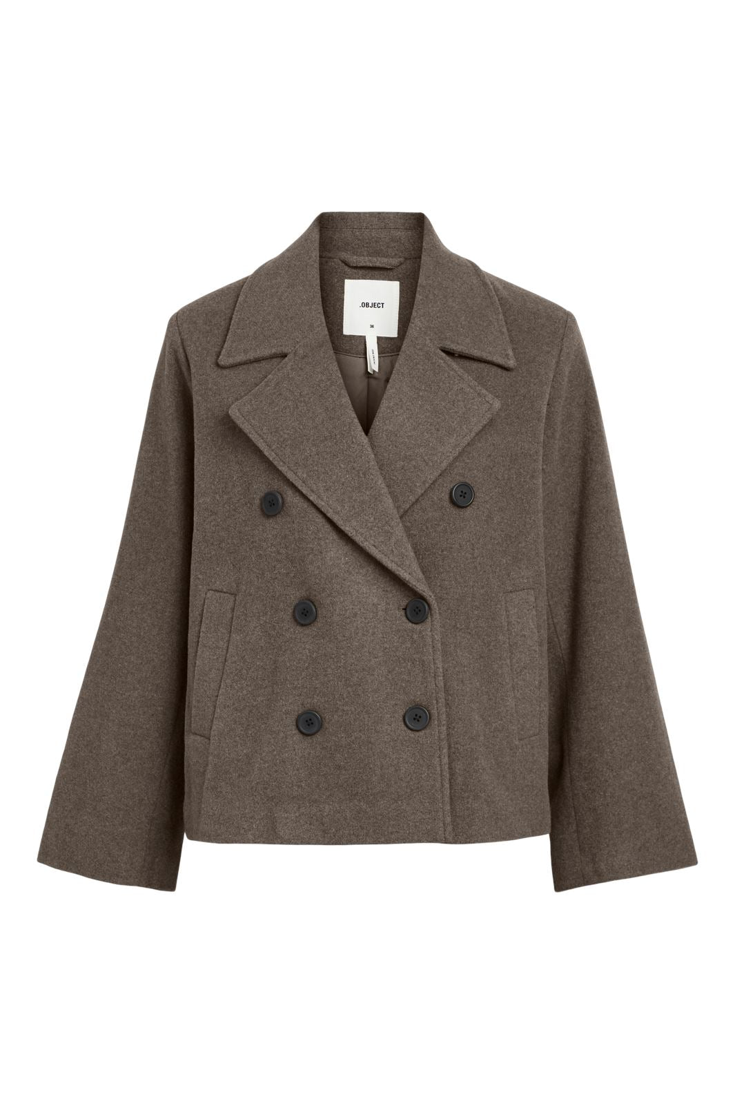 Object Objkeily Short Jacket 4597698 morel melange
