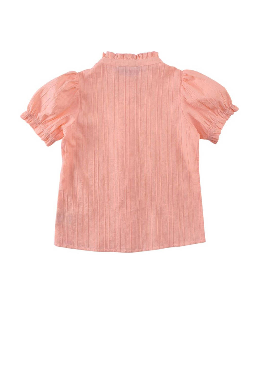 Z8 blouse Lilli met ruches roze