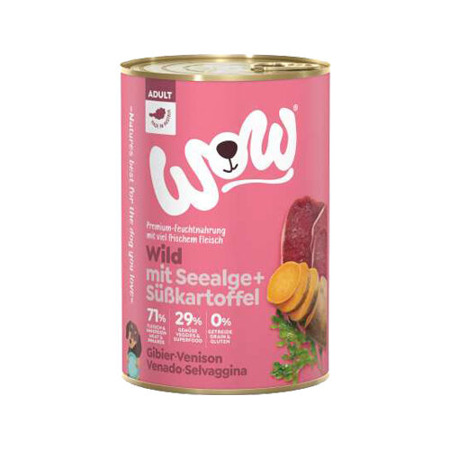 WOW! Adult hondenvoer - blik
