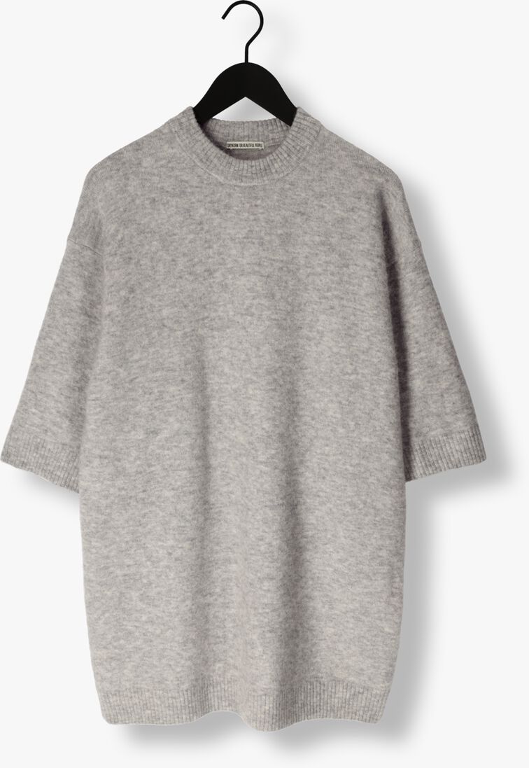 DRYKORN grijze drykorn mini jurk limava