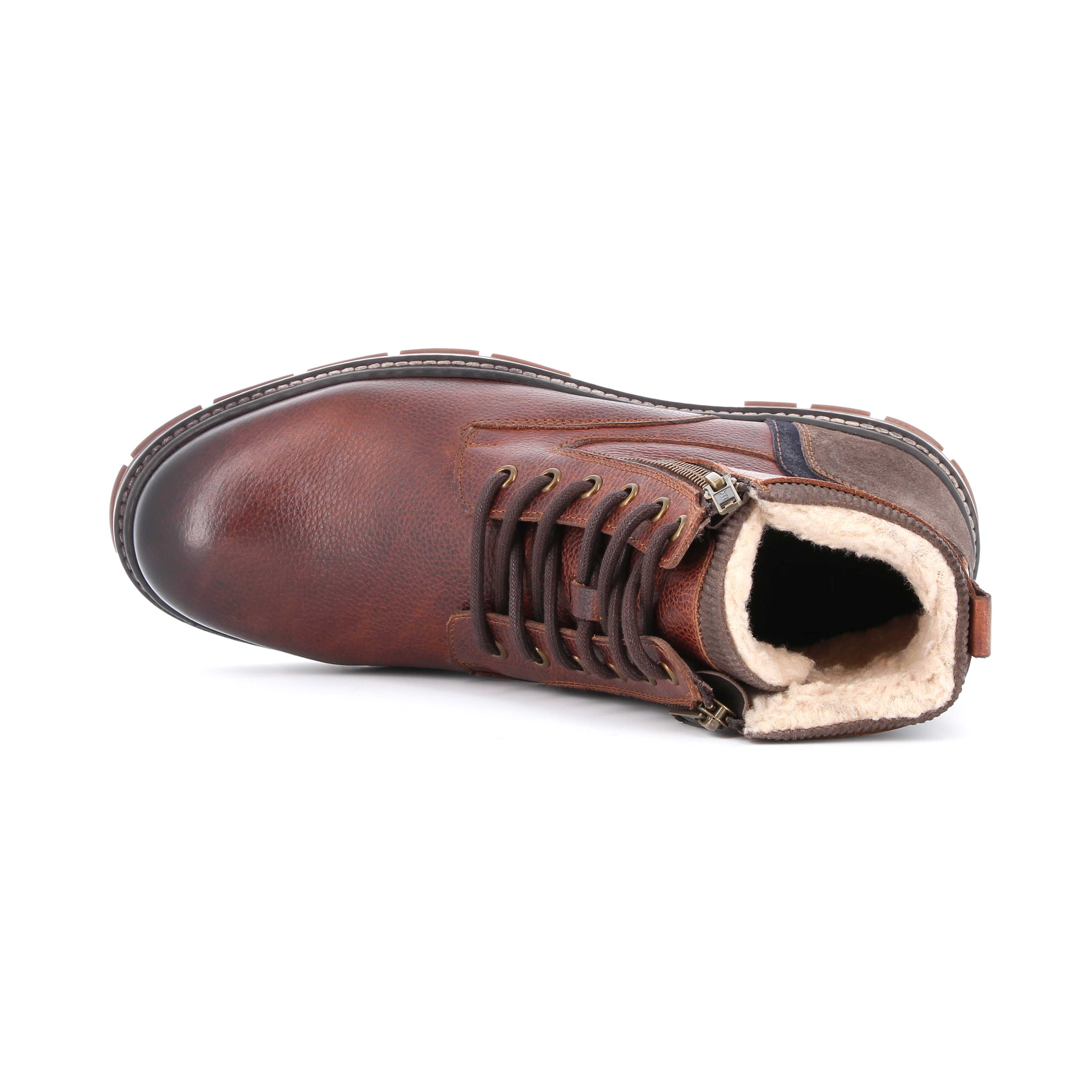 André - Bottines & Boots PLANALTO Cognac