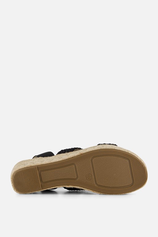 Cellini Espadrilles zwart Pu