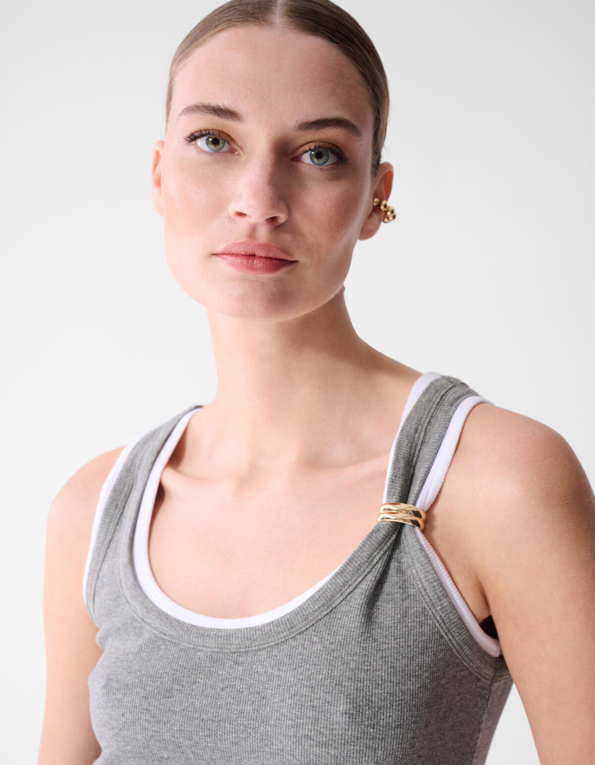 Double Singlet Lichtgrijs