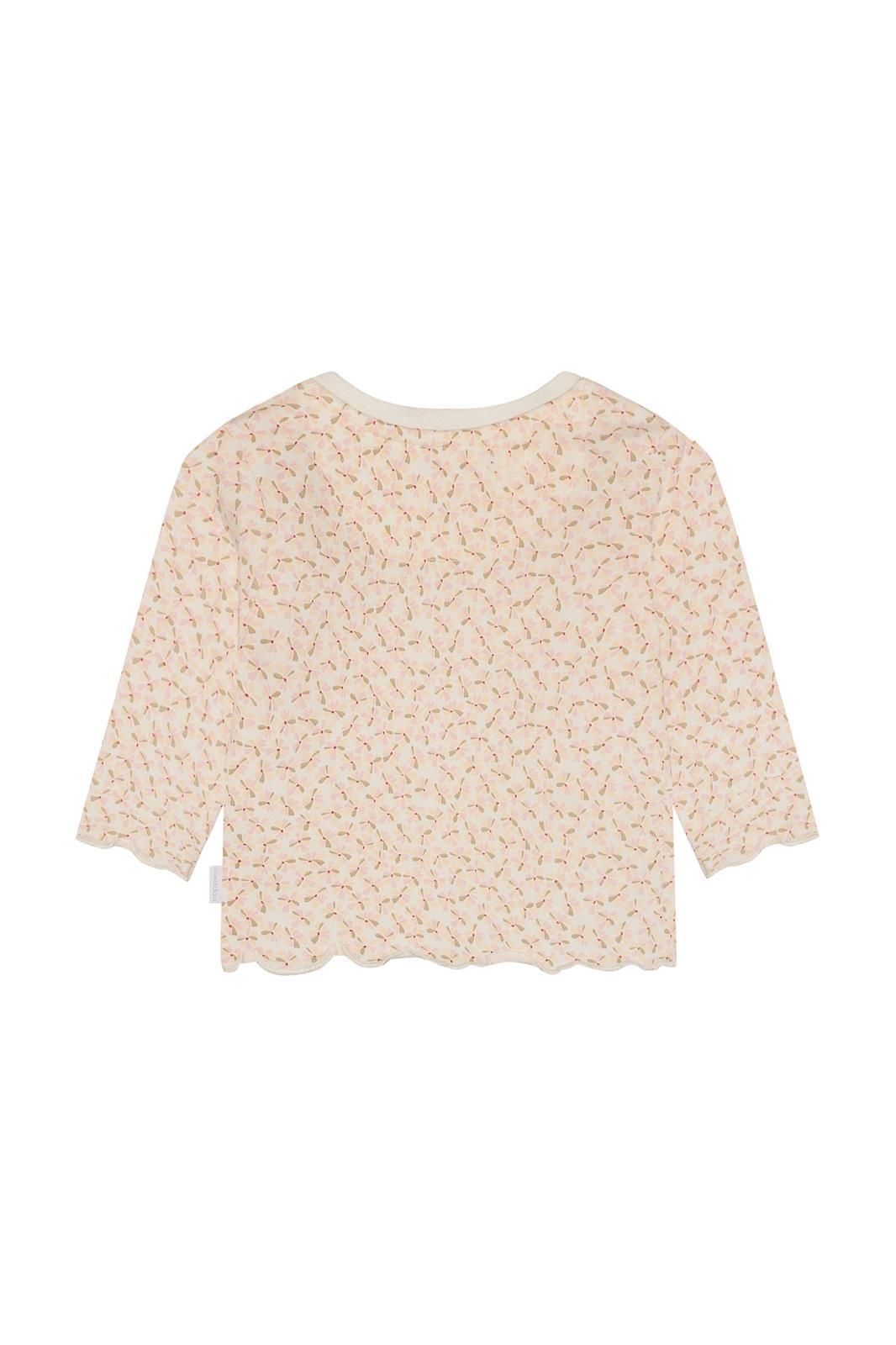 Noppies Baby Longsleeve all over print - Egret