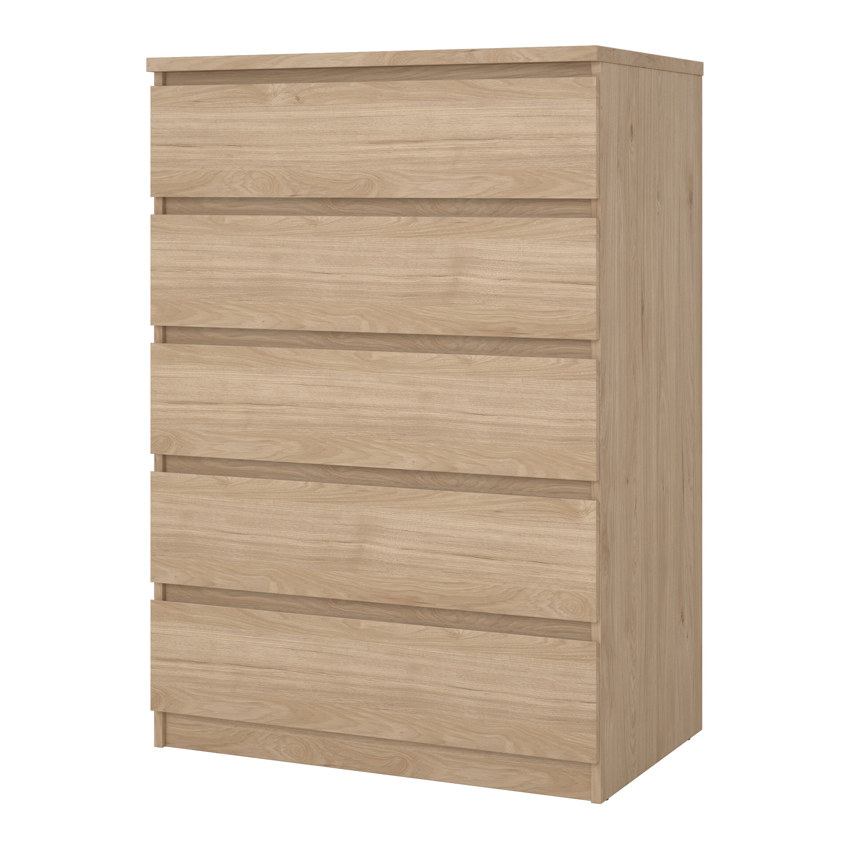 by fonQ basic Slide Ladekast 5 lades - Eiken