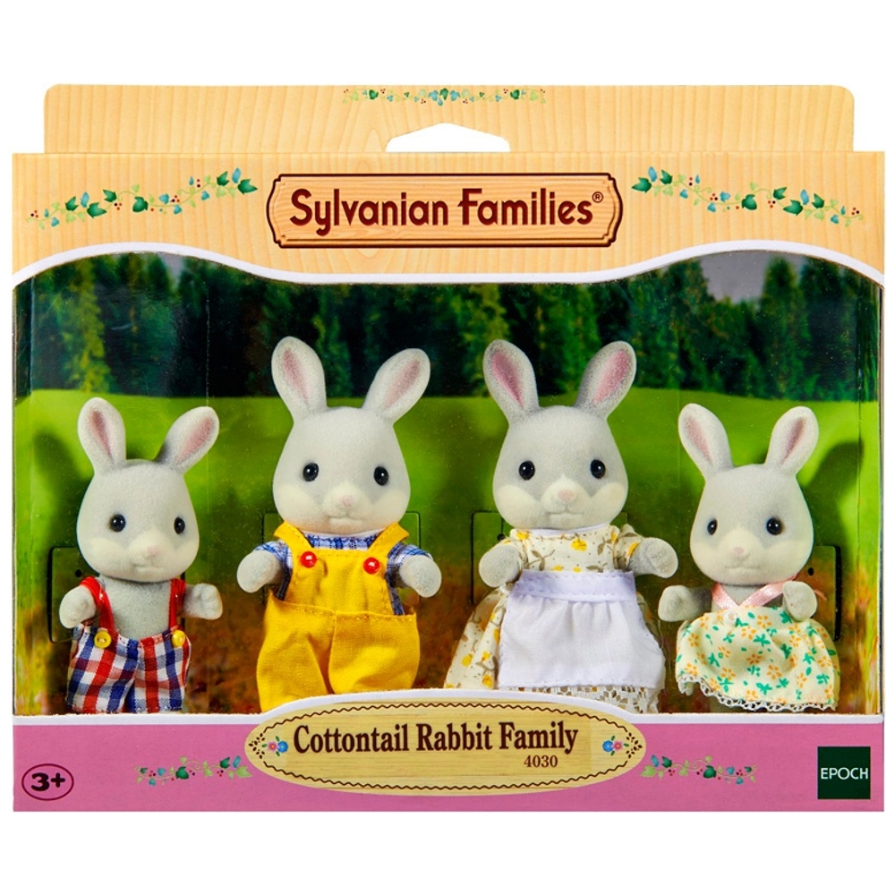 Sylvanian Families Baumwollschwanzkaninchenfamilie