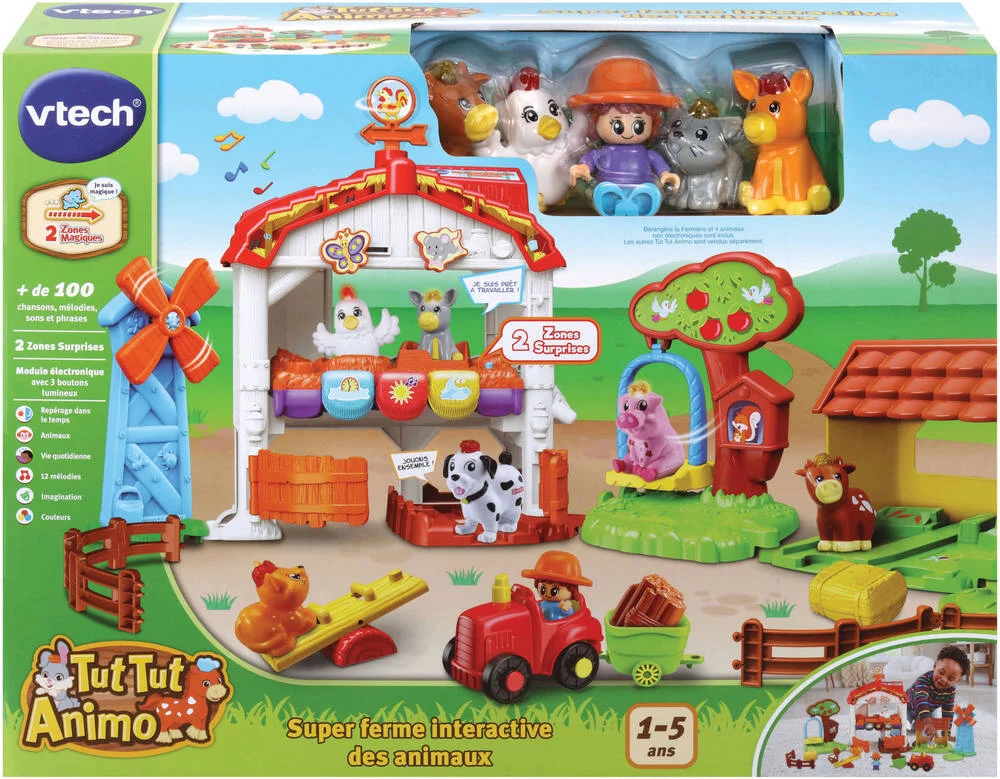 TUT TUT ANIMO - SUPER FERME INTERACTIVE DES ANIMAUX
